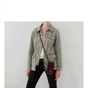 HOBO Token Crossbody Deep Plum